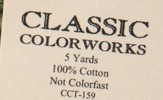 Classic Colorworks-5 Yard Cotton