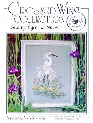 Snowy Egret-Crossed Wing Collection-