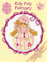 Roly Polys-February (Cherished Teddies)-Designs By Gloria & Pat-