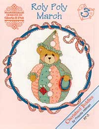 Roly Polys-March (Cherished Teddies)-Designs By Gloria & Pat-