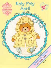 Roly Polys-April (Cherished Teddies)-Designs By Gloria & Pat-