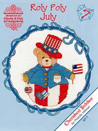 Roly Polys-July (Cherished Teddies)-Designs By Gloria & Pat-