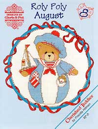 Roly Polys-August (Cherished Teddies)-Designs By Gloria & Pat-