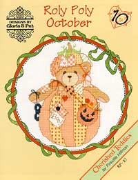 Roly Polys-October (Cherished Teddies)-Designs By Gloria & Pat-