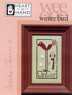 Winter Bird (Wee One)-Heart In Hand Needleart-