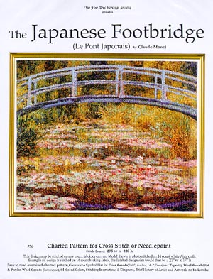 Japanese Footbridge (Monet)-Fine Arts Heritage-