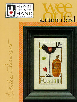 Autumn Bird-Heart In Hand Needleart-