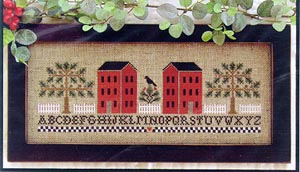 Two Red Houses-Little House Needleworks-