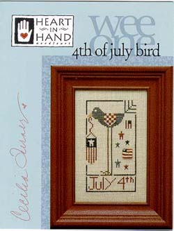 4th Of July Bird-Heart In Hand Needleart-