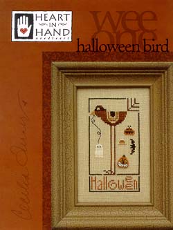 Halloween Bird-Heart In Hand Needleart-