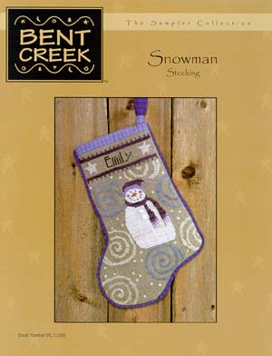 Snowman Stocking-Bent Creek-