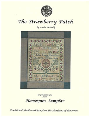 Strawberry Patch-Homespun Samplar-