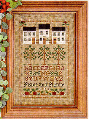 Peace And Plenty-Little House Needleworks-