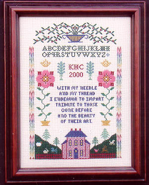 Tribute Sampler-Lilybet Designs-