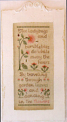 Ladybugs And Bumblebees-Country Cottage Needleworks-