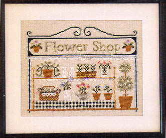 Flower Shop-Country Cottage Needleworks-