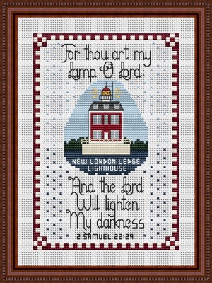 New London Ledge Lighthouse-Happiness Is Heartmade-