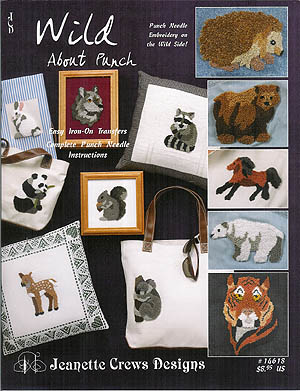 Wild About Punch (Punchneedle)-Jeanette Crews Designs-