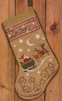 Christmas Eve Stocking-Bent Creek-