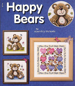 Happy Bears-Jeanette Crews Designs-