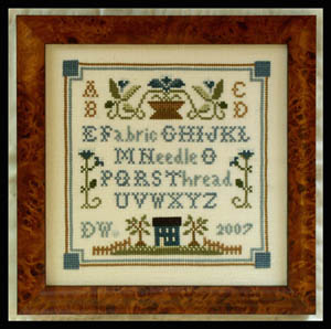 Necessities Sampler-Little House Needleworks-