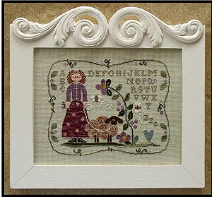 Curly Q Ewe-Little House Needleworks-