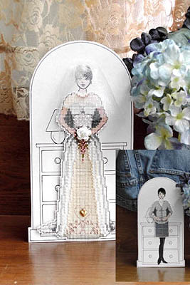 Embroidered Paper Doll-Lynne Nicoletti-