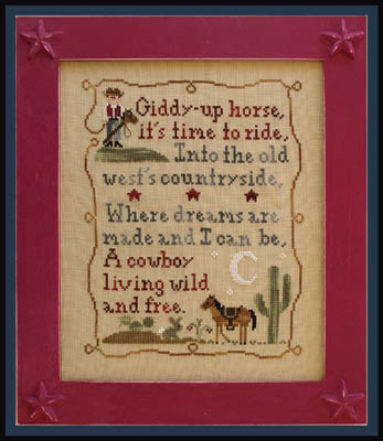 Cowboy Dreams-Country Cottage Needleworks-