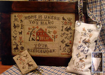 Home Is Where You Hang Your Needlework-Homespun Elegance-