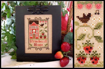 Strawberry House-Little House Needleworks-