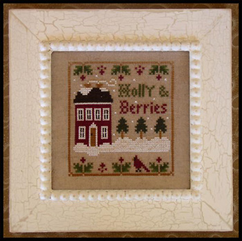 Holly & Berries-Little House Needleworks-