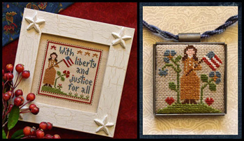 Liberty And Justice-Little House Needleworks-