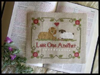 Love One Another (Benefits World Vision)-Little House Needleworks-