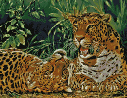 Playful Leopards-Kustom Krafts-