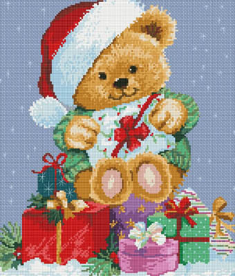 Christmas Teddy-Kustom Krafts-