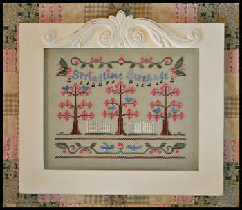 Springtime Serenade-Country Cottage Needleworks-