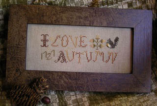 I Love Autumn-Homespun Elegance-