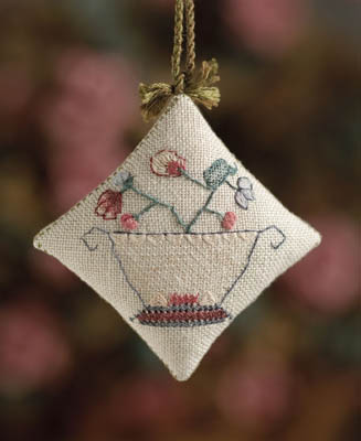 New England Sampler Fob-Dames Of The Needle-