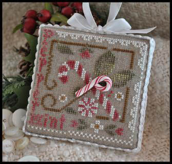 Ornament 9-Peppermint Twist-Little House Needleworks-