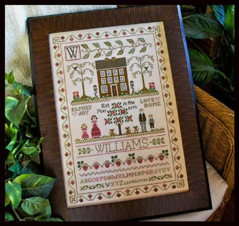 Family Sampler-Little House Needleworks-