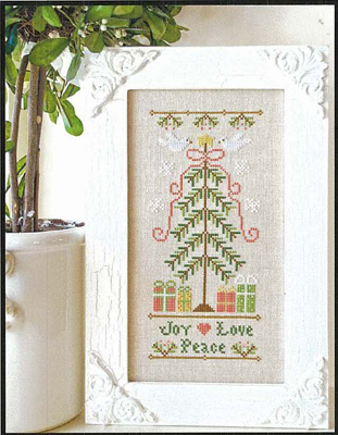 Joy Love Peace-Country Cottage Needleworks-