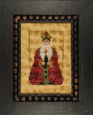 Wee Santa 2010-Heart In Hand Needleart-