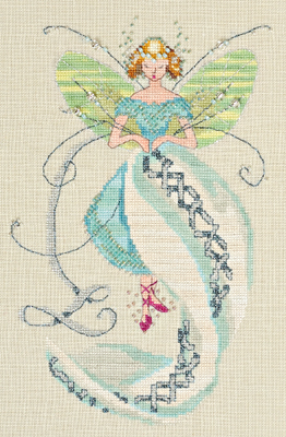 Stitching Fairies-Linen Fairy-Nora Corbett-