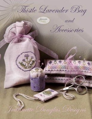 Thistle Lavender Bag-Jeannette Douglas Designs-