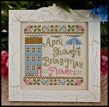 April Showers-Country Cottage Needleworks-