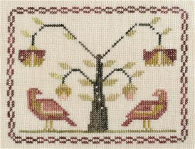 Eliza's Bird Sampler-Dames Of The Needle-