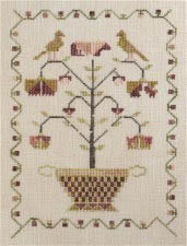 Eliza's Tree Sampler-Dames Of The Needle-