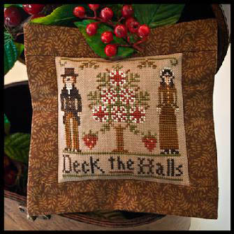 2011 Ornament-Deck The Halls-Little House Needleworks-