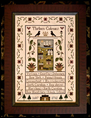 Thirteen Colonies-Little House Needleworks-