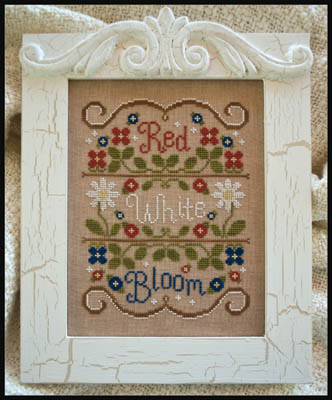 Red White And Bloom-Country Cottage Needleworks-